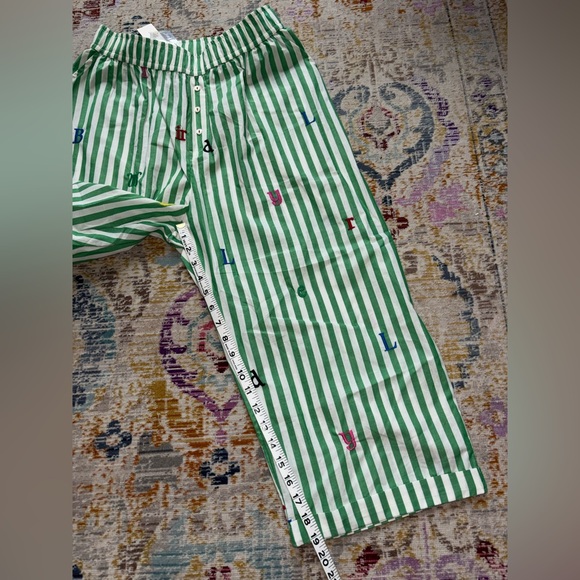 Anthropologie LyreBird Alphabet Boxer Pajama Pants - Picture 9 of 12
